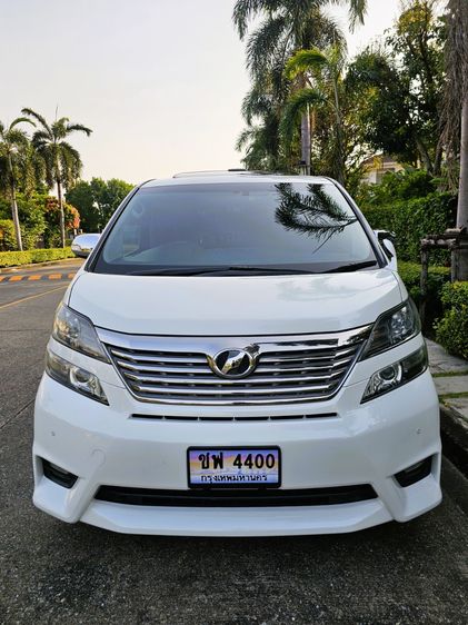 Toyota Vellfire 2011 2.4 Golden Eyes II Utility-car เบนซิน ไม่ติดแก๊ส เกียร์อัตโนมัติ ขาว รูปที่ 2