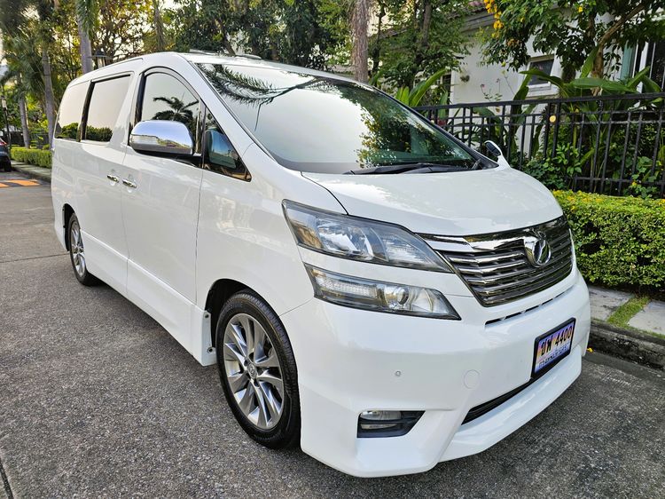 Toyota Vellfire 2011 2.4 Golden Eyes II Utility-car เบนซิน ไม่ติดแก๊ส เกียร์อัตโนมัติ ขาว รูปที่ 3
