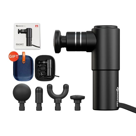 อุปกรณ์เพื่อสุขภาพ Booster MINI ปืนนวดกล้ามเนื้อ บรรเทาอาการปวด 4 ความเร็ว 2500mAh Fascia Gun