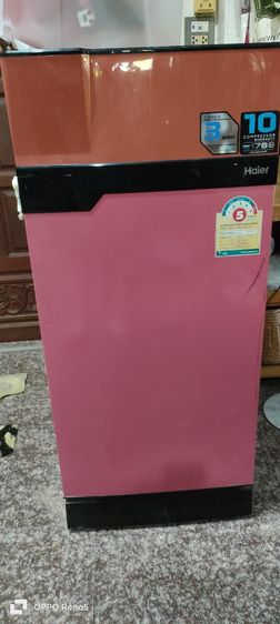 ตู้เย็น Haier สีชมพู