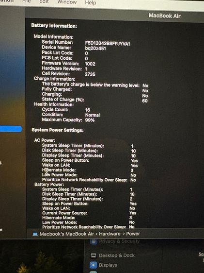 MacBook Air 13 M1 2020 รูปที่ 12