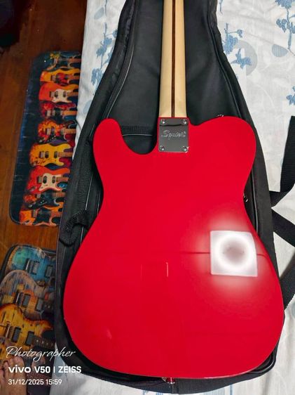 Squire sonic telecaster. สภาพเหมือนใหม่   พร้อม เคสนิ่ม เหล็กขันคอ  ขาย 5400 บาท  นัดรับ ราชปรารภครับ    รูปที่ 4
