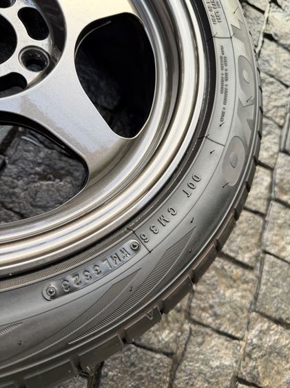 ล้อ spoon rota 15 พร้อมยาง toyo รูปที่ 2