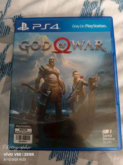Ps4 god of war.  สภาพดี  ขาย 350 บาทรวมส่งครับ
