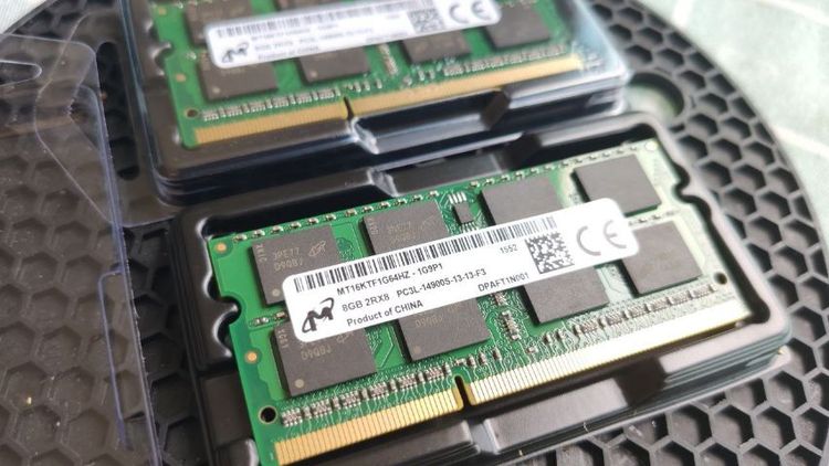 RAM Notebook Micron DDR3L 8GB DDR3Lของแท้ เพิ่มแรงทันที ใช้งานได้ปกติ รูปที่ 3