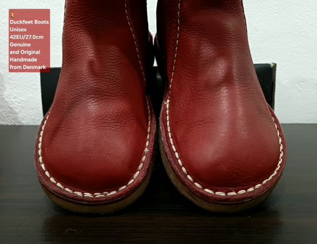 Duckfeet Boots, Unisex 42EU(27.0cm) Original ของแท้ มือ 2 สภาพใกล้เคียงของใหม่, รองเท้าบู้ท Duckfeet หนังแท้ พื้นเต็ม ไม่มีตำหนิใดๆ สวยมาก รูปที่ 7