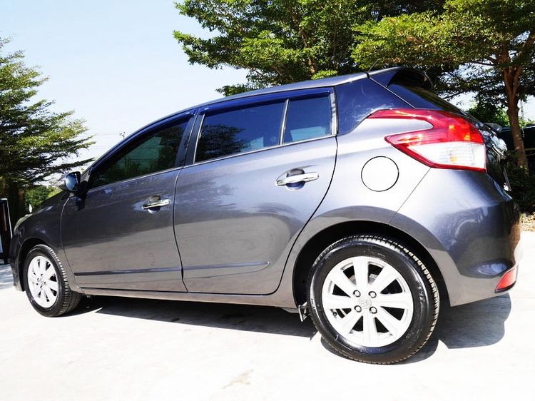 Toyota Yaris 2015 1.2 G Sedan เบนซิน ไม่ติดแก๊ส เกียร์อัตโนมัติ เทา รูปที่ 3