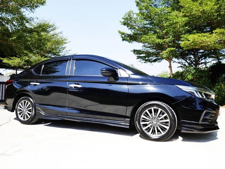 Honda City 2021 1.0 SV Sedan เบนซิน ไม่ติดแก๊ส เกียร์อัตโนมัติ ดำ รูปที่ 2