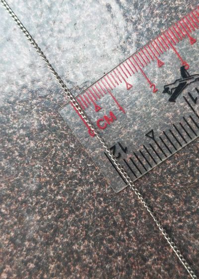 สร้อยคอเงินแท้ Italy​ สวยหายาก​ ราคาแบ่งปันครับ รูปที่ 7