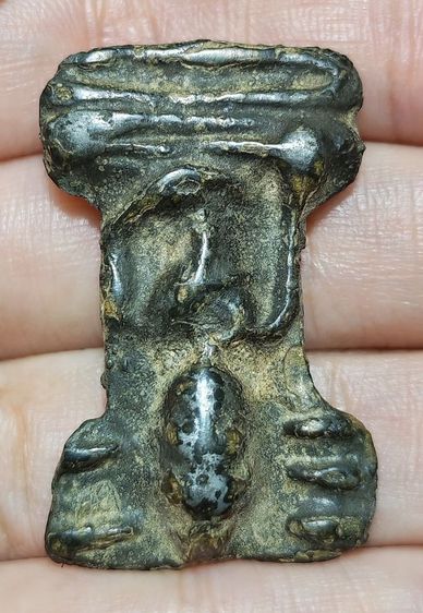 🎉พระมเหศวร พิมพ์ใหญ่ เนื้อชินเงิน กรุวัดพระศรีฯ🎉 รูปที่ 2