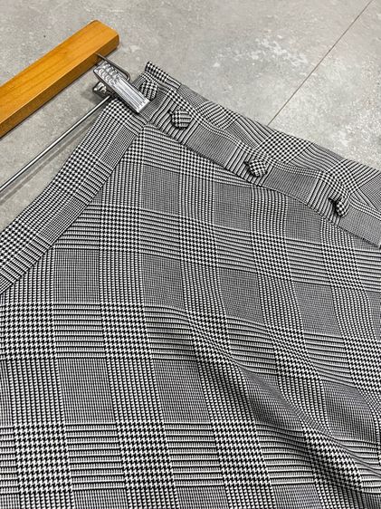 กระโปรง ZARA ลายสก๊อต  สีเทา ดำ ขาว  รูปที่ 4