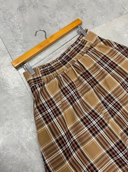 กระโปรงลายสก๊อต สีนำ้ตาล  ทรงสวย น่ารัก รูปที่ 7