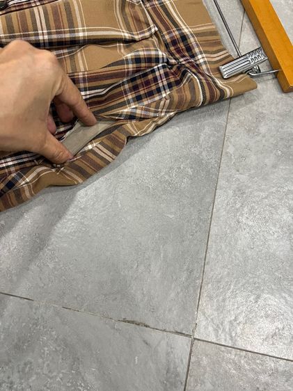 กระโปรงลายสก๊อต สีนำ้ตาล  ทรงสวย น่ารัก รูปที่ 11