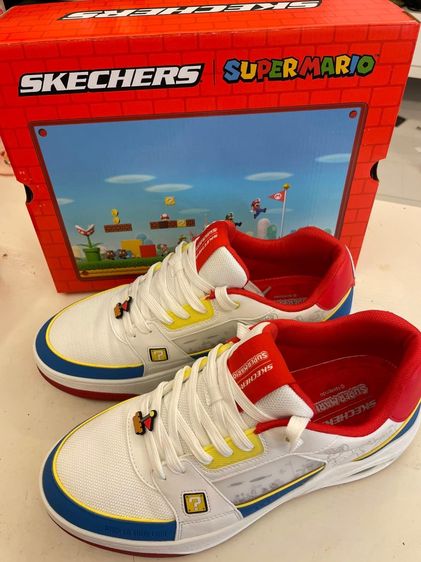 SKECHERS Super Mario สภาพเหมือนใหม่ รูปที่ 3