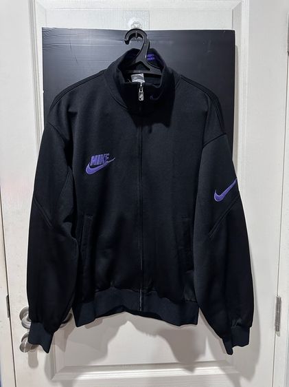 ดำ L แขนยาว เสื้อแจ็คเก็ต | เสื้อคลุม อื่นๆ เสื้อวอร์ม แบรนด์ Nike