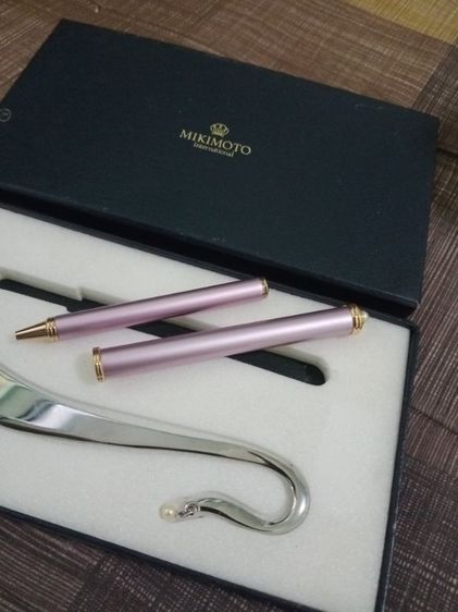 ชุดของขวัญ MIKIMOTO แท้จากญี่ปุ่น (ประดับมุกแท้) รูปที่ 6