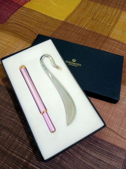 อัญมณี เครื่องประดับต่างๆ ชุดของขวัญ MIKIMOTO แท้จากญี่ปุ่น (ประดับมุกแท้)
