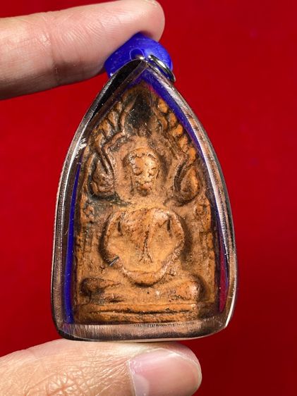 🔺 พระขุนแผน เนื้อดินเก่าเดิม กรุวัดบ้านกร่าง สุพรรณบุรี พร้อมเลี่ยม