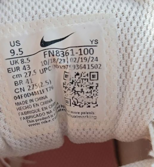 ขาย Nike Vomero 5  size 40.5-260cm สภาพสวย ของแท้ นิยม รูปที่ 16