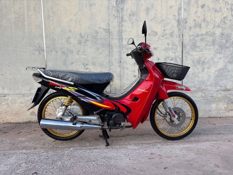 Wave 110 ดำแดง รุ่นในตำนาน สภาพเอี่ยมๆ เล่มพร้อมชุดโอน รูปที่ 2