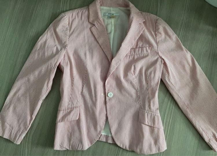 แขนยาว ชมพู เสื้อสูท blazer ของ Zara แท้ๆ