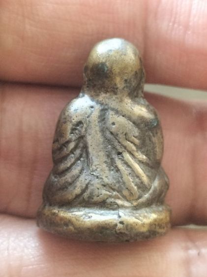 รูปหล่อหลวงพ่อเงินพิมพ์ขี้ตาโบราณเบ้าทุบเก่าๆ รูปที่ 2