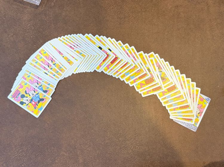 ชุดการ์ดโปสการ์ด ของญี่ปุ่น  โป๊กเกอร์ เหมาะกับของขวัญ  สําหรับเล่นเกม ของสะสม มิกกี้เมาส์  ใช้เพื่อเก็บสะสม เพื่อความสนุกสนาน Make in Japan รูปที่ 2