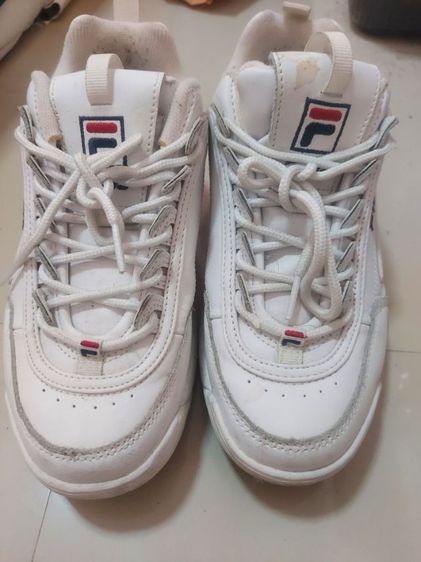 รองเท้าFILA แท้ มือสอง เบอร์39 ใส่เองสภาพสวย พื้นรองเท้าไม่สึก รูปที่ 5