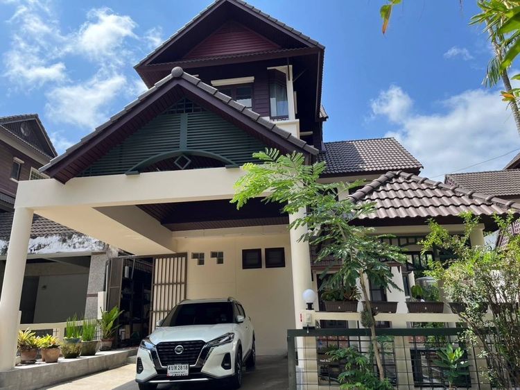 ขายบ้านเดี่ยว บ้านสวนริมคลอง ใกล้รร.รุ่งอรุณ