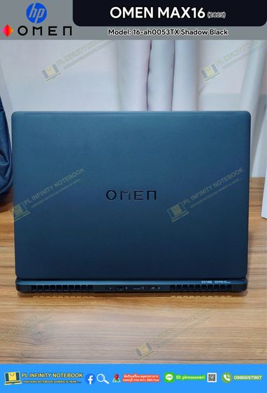  HP OMEN MAX16 เครื่องใหม่แกะกล่อง Model 16-ah0053TX Shadow Black Intel Core Ultra 9 275HX RTX 5070Ti 12GB 140W รูปที่ 12