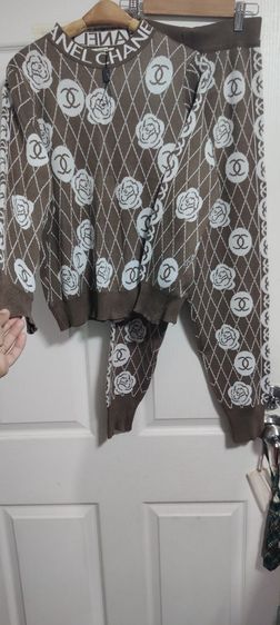 ชุดเซ​ท​ฟรีไซส์ไหมพรมแขนยาว รูปที่ 3