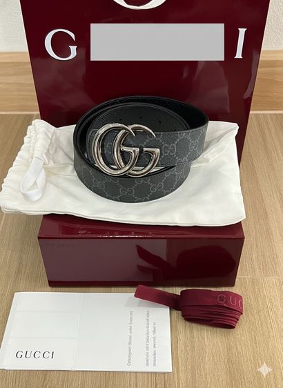 เข็มขัดGucci belt กว้าง3.5 cm size100
