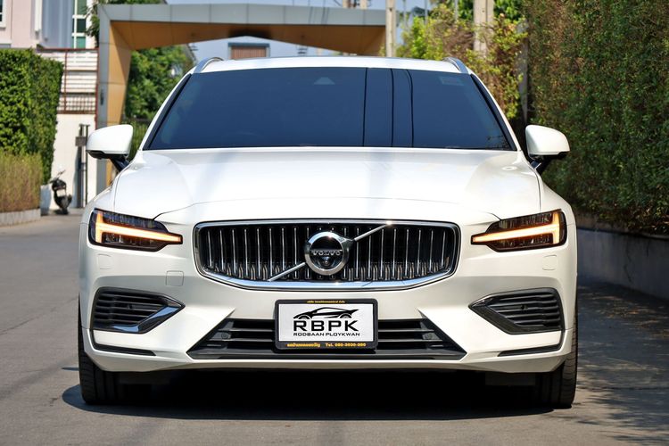 Volvo V60 2020 2.0 T8 Inscription 4WD Utility-car ปลั๊กอินไฮบริด (PHEV) ขาว รูปที่ 3
