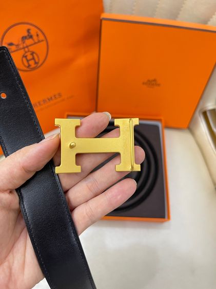 เข็มขัดHermes belt 32mm size80 สแตมป์R รูปที่ 2