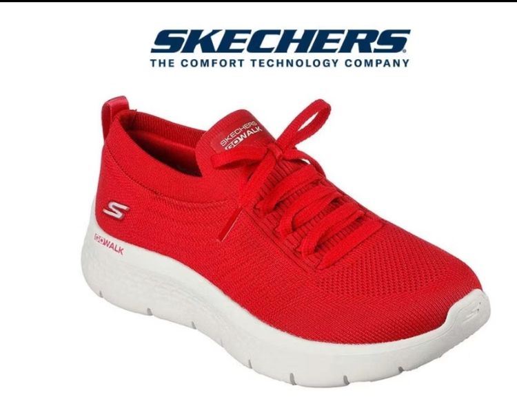 รองเท้าผ้าใบ ผ้า UK 3.5 | EU 36 | US 5 แดง  Skechers