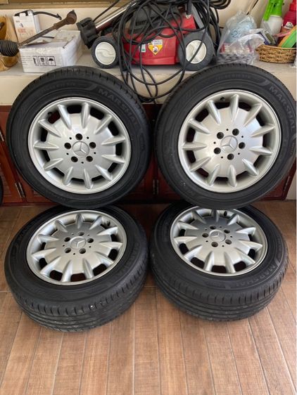 ขายล้อแม็กซ์ Benz แท้ ขอบ 16 พร้อมยางปี 0422