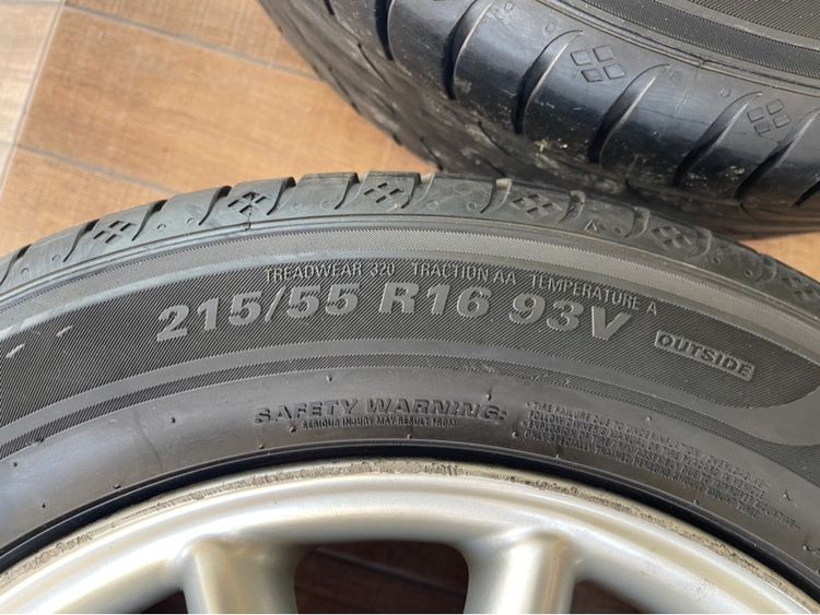 ขายล้อแม็กซ์ Benz แท้ ขอบ 16 พร้อมยางปี 0422 รูปที่ 9