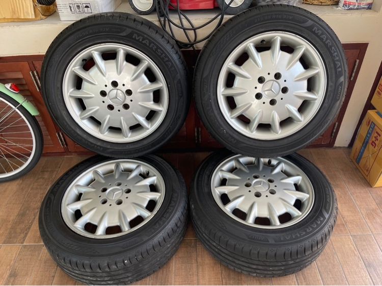 ขายล้อแม็กซ์ Benz แท้ ขอบ 16 พร้อมยางปี 0422 รูปที่ 4