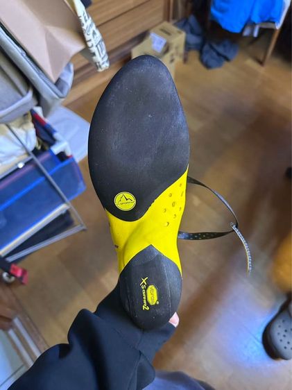 La Sportiva Solution Comp Black Yellow) Brand new climbing shoes รูปที่ 6