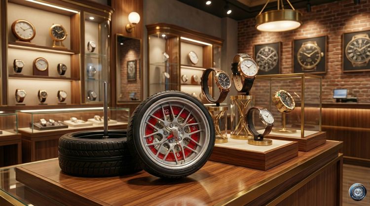 🎁 New Year Sale 2026  ⏲️ นาฬิกาล้อรถยนต์ ชองใหม่ไม่ได้ใช้งาน