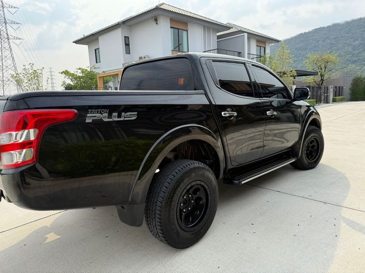 Mitsubishi Triton 2015 2.4 GLS Plus Pickup ดีเซล ไม่ติดแก๊ส เกียร์อัตโนมัติ ดำ รูปที่ 3