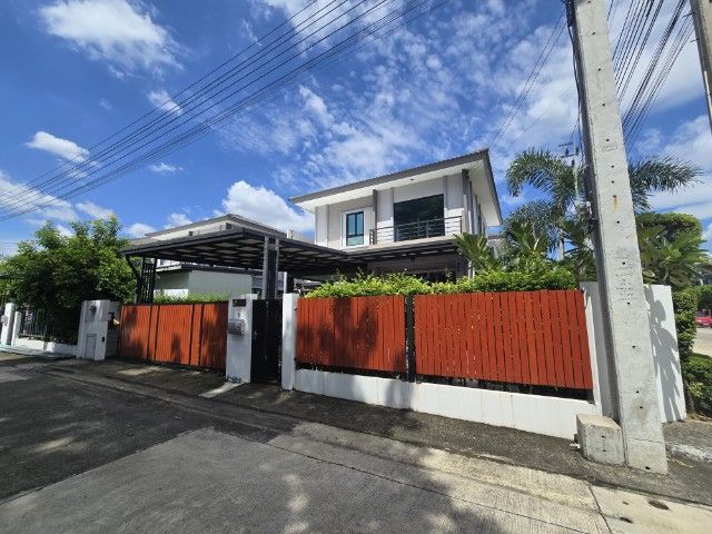 ขายบ้านเดี่ยวติดป้อมยาม บ้านเลขที่9 หมู่บ้านเนเชอร่าเทรนด์ศรีนครรินทร์