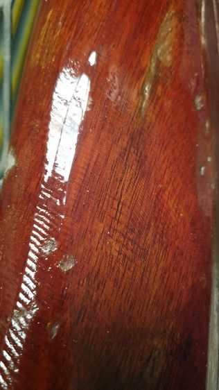 ไม้ประดู่ป่า ไม้แผ่นเดียว อายุร้อยปี หนาลายสวยสะกดตา รูปที่ 5