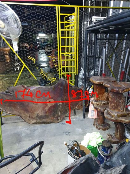 ไม้ประดู่ป่า ไม้แผ่นเดียว อายุร้อยปี หนาลายสวยสะกดตา รูปที่ 2