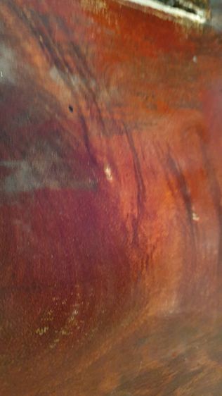 ไม้ประดู่ป่า ไม้แผ่นเดียว อายุร้อยปี หนาลายสวยสะกดตา รูปที่ 14