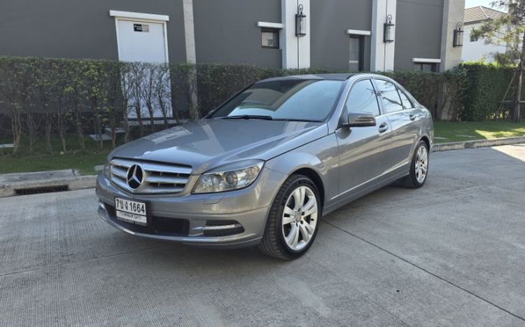 Mercedes-Benz C-Class 2010 C200 CGI Sedan เบนซิน ไม่ติดแก๊ส เกียร์อัตโนมัติ เทา รูปที่ 3