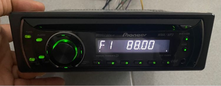 วิทยุรถยนต์ไพโอเนีย เสียงดีใช้ได้ทั้งซีดีและวิทยุ