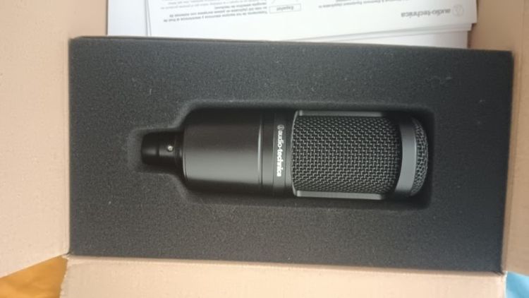 ไมค์คอนเดนเซอร์ audio technica at2020 รูปที่ 2