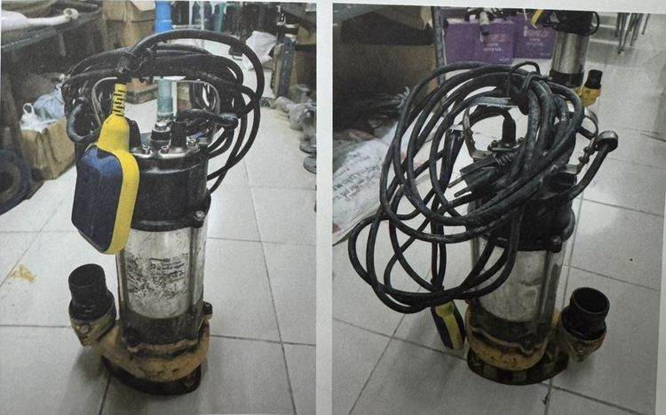 ปั๊มจุ่ม ยี่ห้อ LUCKY PRO LP-V 750F 750W ท่อน้ำขนาด 2" มี 3 ตัว รูปที่ 3