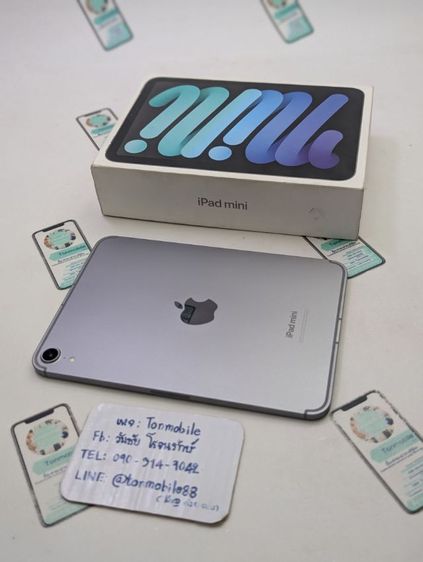 ขาย เทิร์น iPad Mini 7 128 Gb Cellular ศูนย์ไทย สภาพใหม่เอี่ยม อุปกรณ์ครบยกกล่อง ประกันยาว 8 เดือน สุขภาพแบต 100 เพียง 14,990 บาท ครับ รูปที่ 2